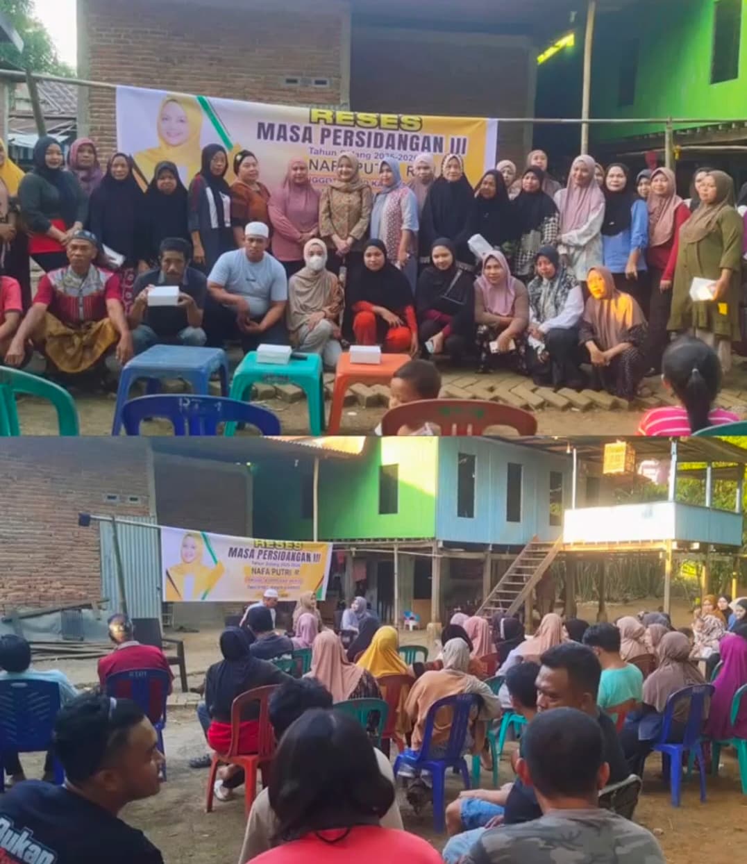 Reses Anggota DPRD Maros, Nafa Putri, Serap Aspirasi Warga Lingkungan Padangalla.