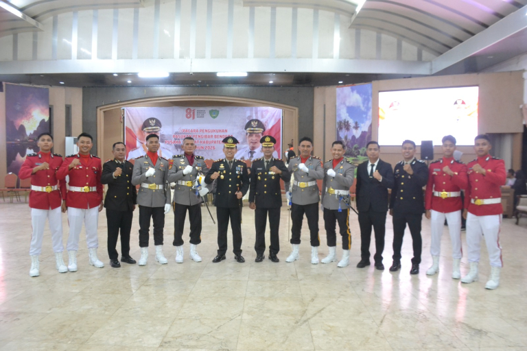 Polres Maros Didapuk Sebagai Pelaksana Upacara Kemerdekaan HUT RI ke-81 Tingkat Kabupaten, Kapolres Maros Pastikan Kesiapan Matang.
